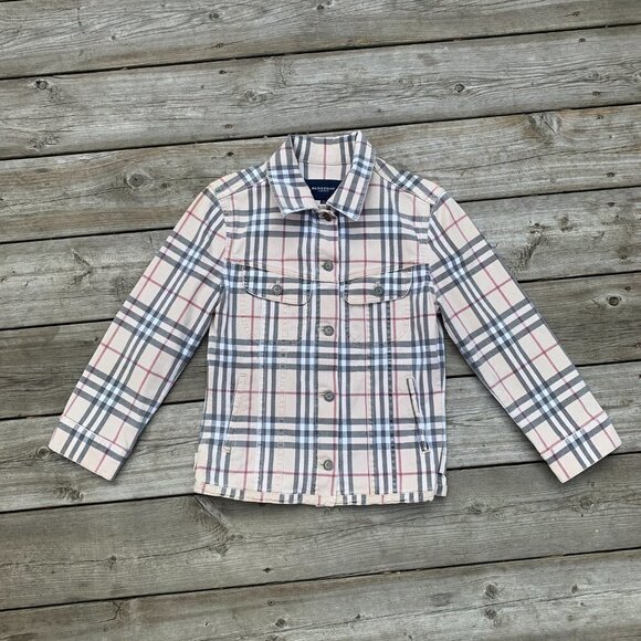 Vintage Burberry London Novacheck Bomber Jacket Size 6 - Picture 2 of 16